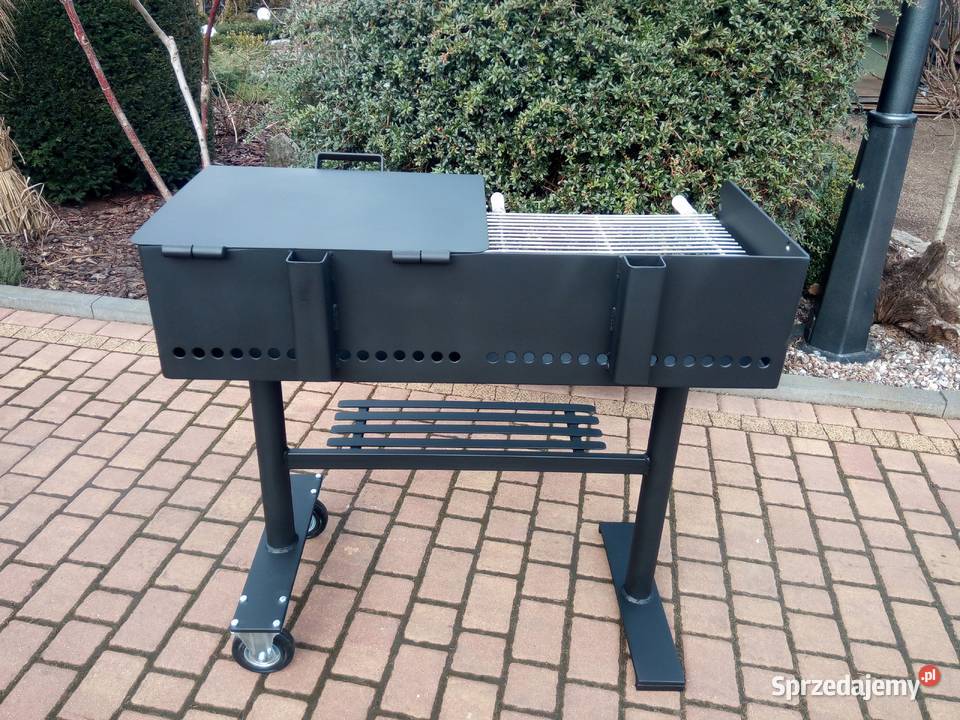 Gastronomiczny grill DWUKOMOROWY blacha 4 mm wielkopolskie Damasławek sprzedam