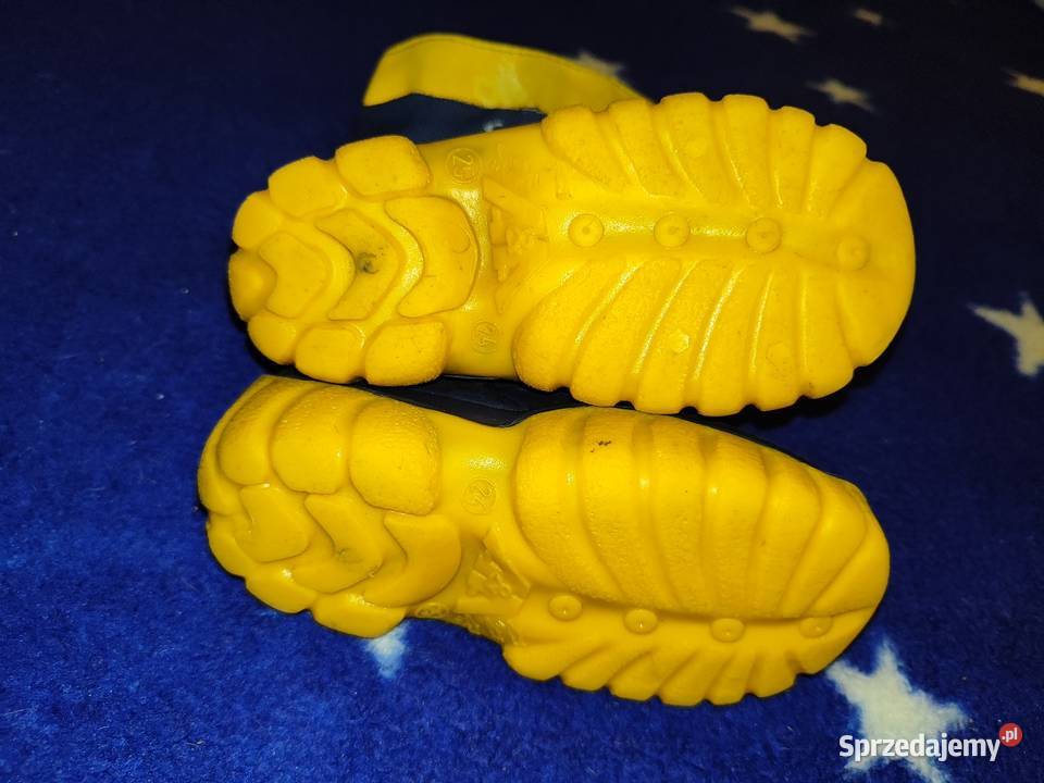 Granatowo żółte śniegowce rozmiar 2425 Kamień Pomorski