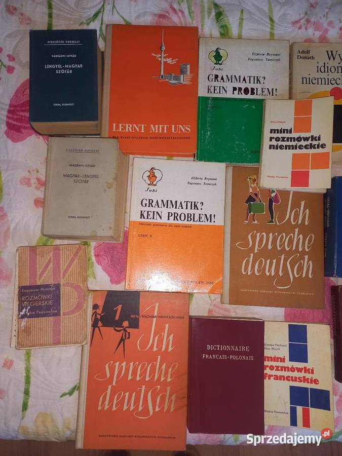 Słowniki podręcznik i rozmówki łódzkie Łódź