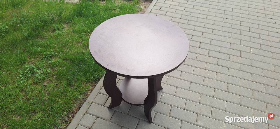 stolik kawowy okrągły 58cm wielkopolskie Poznań