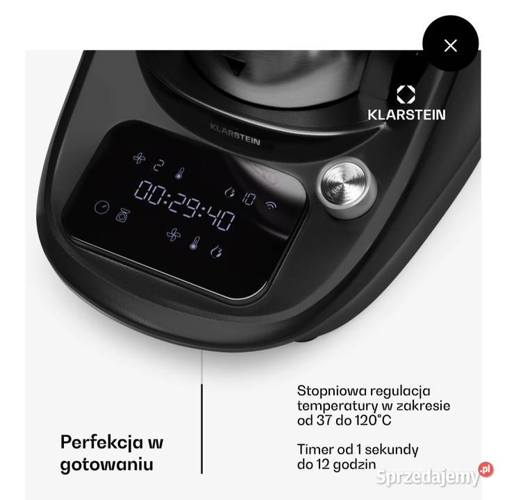 Robot kuchenny Klarstein Aria Smart ala