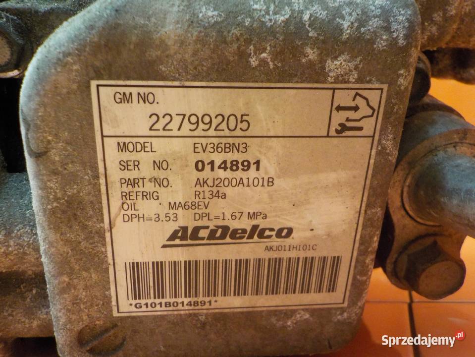 OPEL AMPERA 14 B 13r 150 A14XFL sprezarka Suków sprzedam