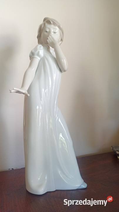 Figurka Ziewająca dziewczyNAO z 1992r Lladro Antyki, Sztuka, Kolekcje pomorskie Gdańsk