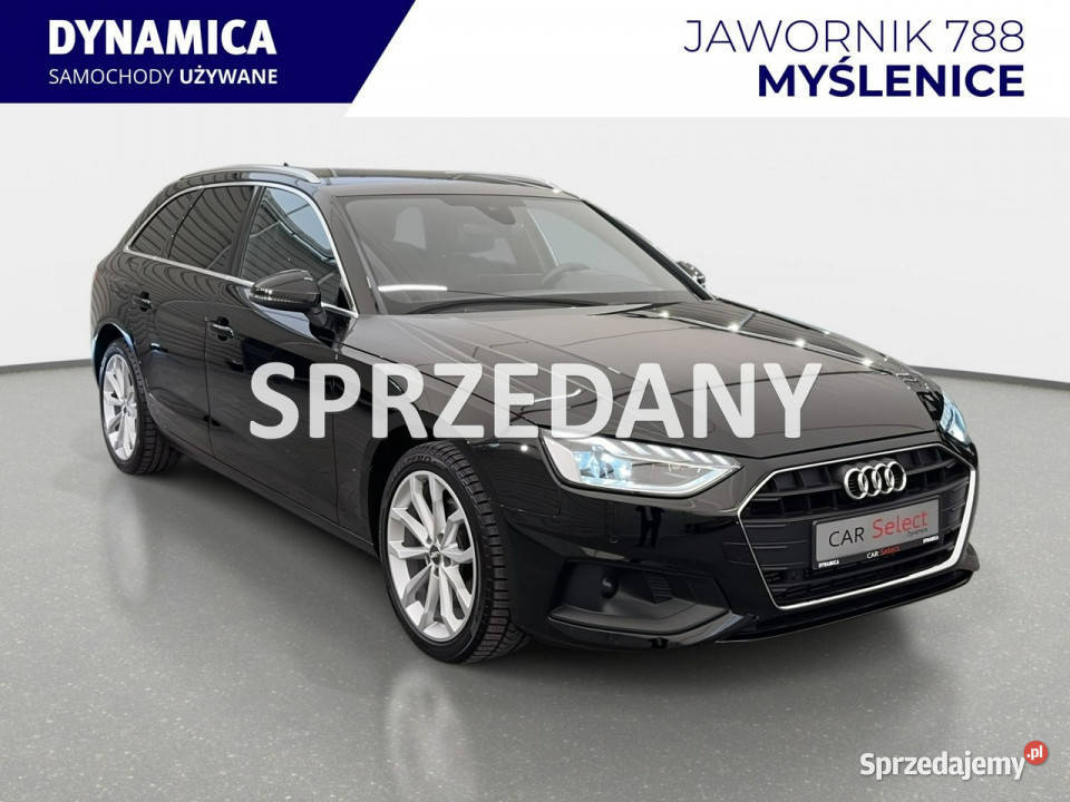 Audi A4 Avant VAT 23 35TFSI mHEV 150 Stronic czujnik parkowania Myślenice