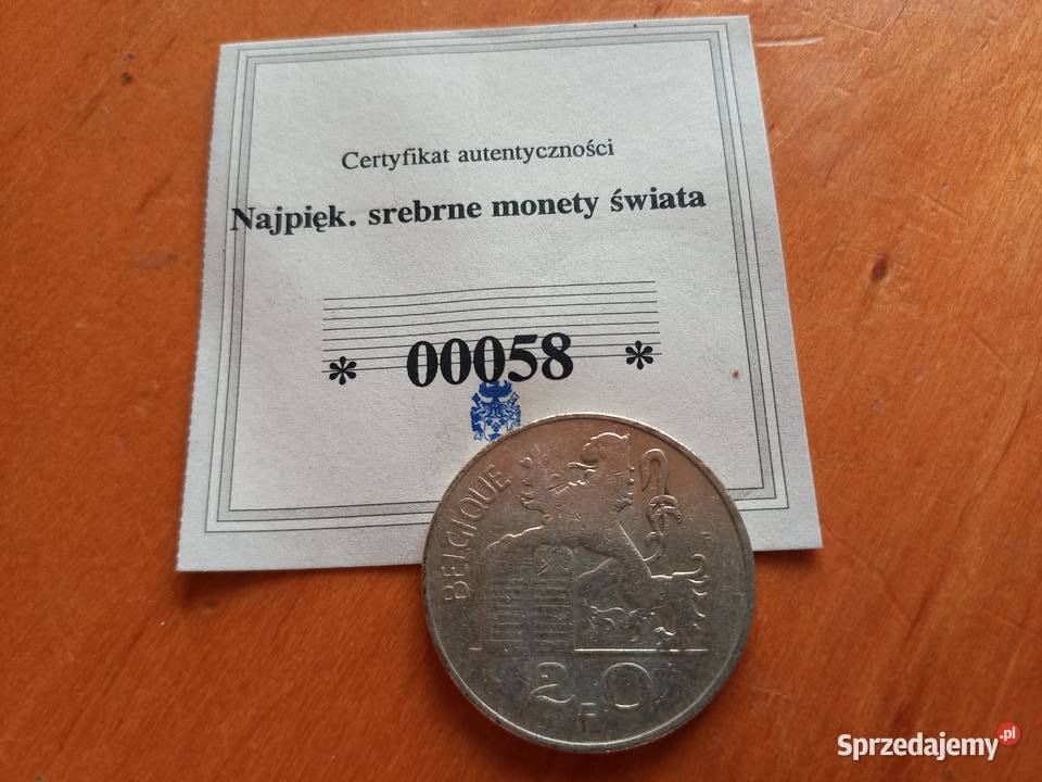 Najpiękniejsze srebrne monety świata Kraków