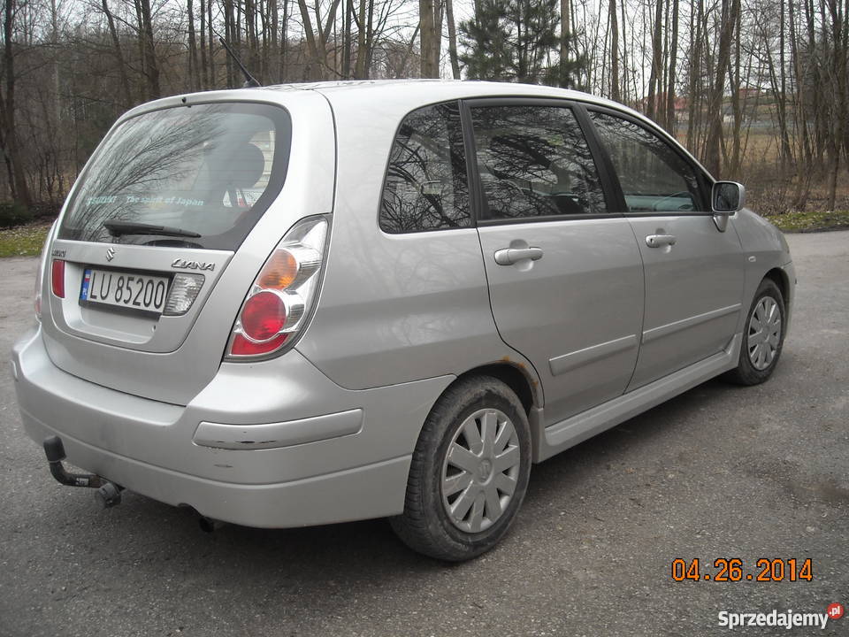 Suzuki Liana 1,6 B+LPG , 2004 r , Klimatyzacja , Hak