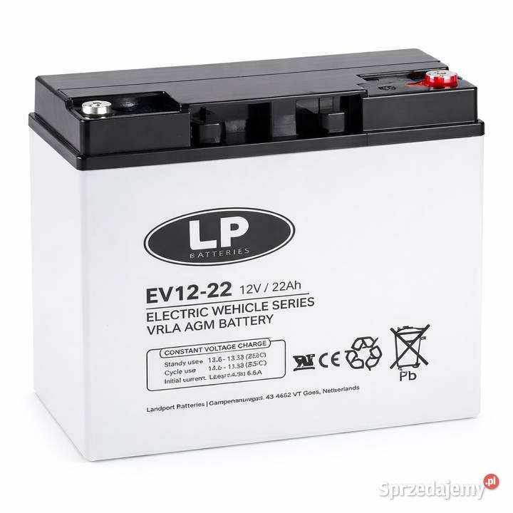 AKUMULATOR AGM LP seria VRLA EV22 12V22Ah do Tarnowskie Góry