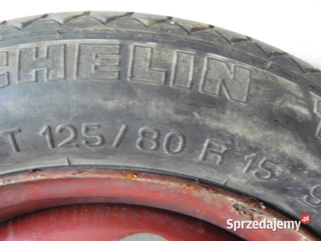 CitroenPeugeot kolo dojazdowe 12580R15 Koła dojazdowe Rzeszów