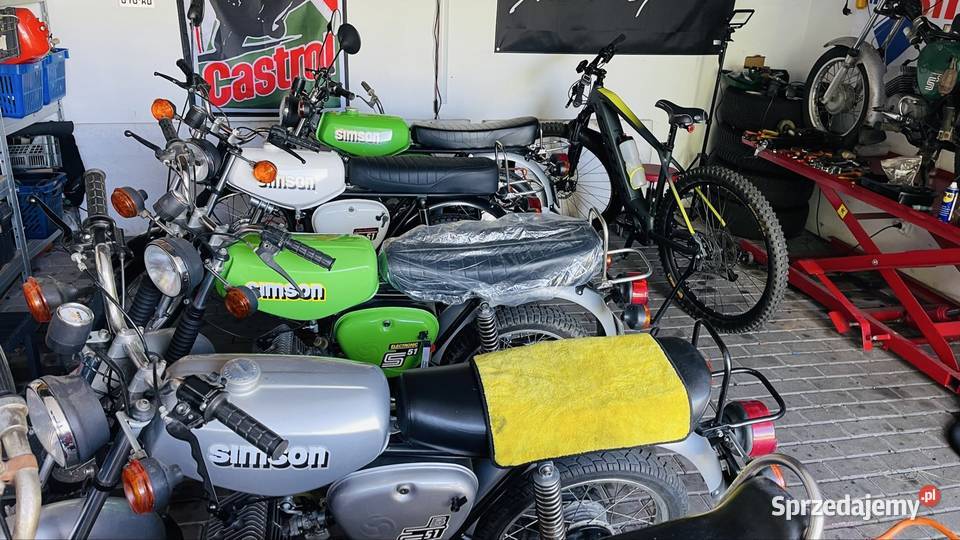 15 x Simson S51 zarejestrowane Jastrzębie-Zdrój sprzedam