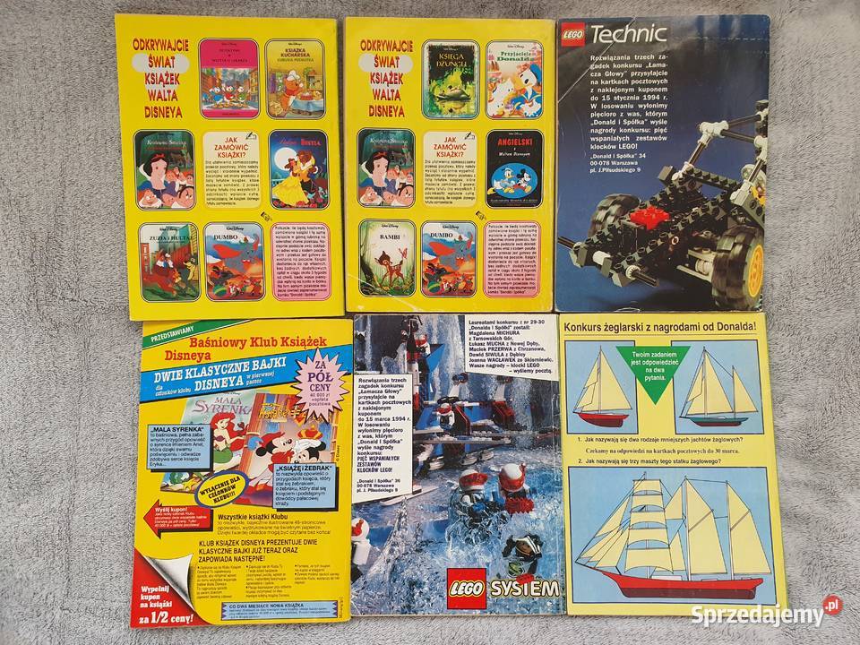 Donald i Spółka zestaw 15 komiksów lata 90te Gdynia