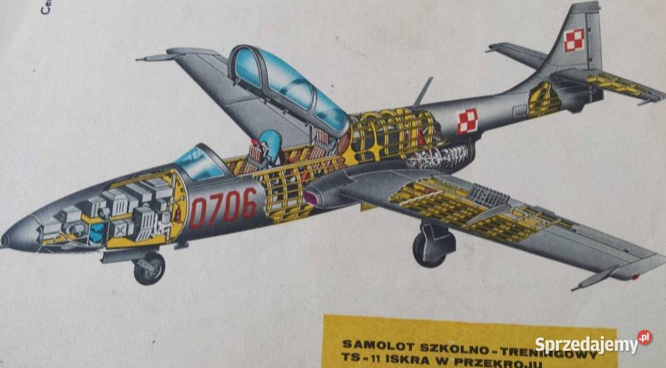 Puzzle Iskra i Samolot TS11 Iskra Typy Broni i Radom sprzedam