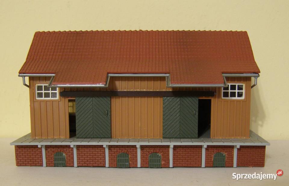 Domek na makietę 27 magazyn kolejka skala H0 Modelarstwo Łódź