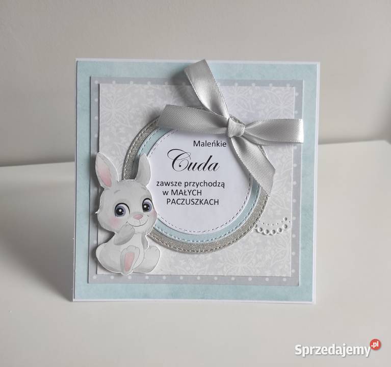 Kartka okolicznościowa ręcznie robiona z okazji Łódź