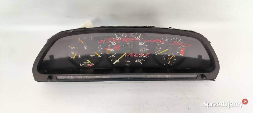 LICZNIK ZEGAR MERCEDES W126 osobowe