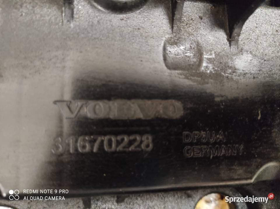 Pokrywa zaworów Volvo XC 60 Straszyn