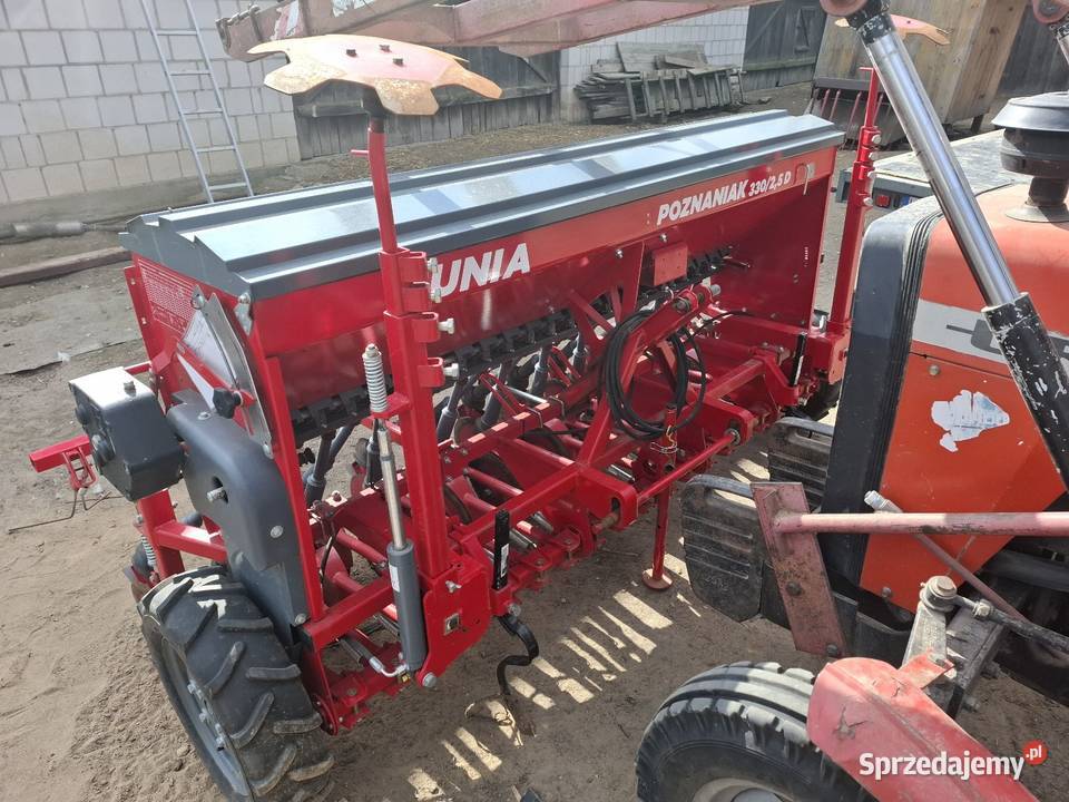Siewnik zbożowy unia poznaniak talerzowy 25m Sołtyków