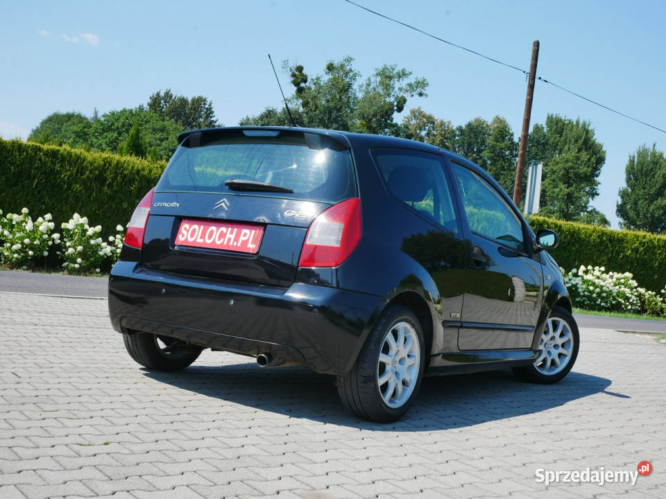 Citroen C2 14i 75 Eu4 VTR Salon Polska Klimatr nieuszkodzony C2 Goczałkowice-Zdrój