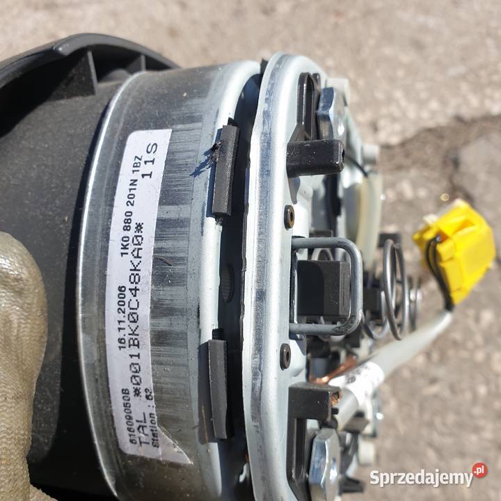 VW GOLF V 5 AIRBAG PODUSZKA KIEROWCY 1K0880201N Łochowice