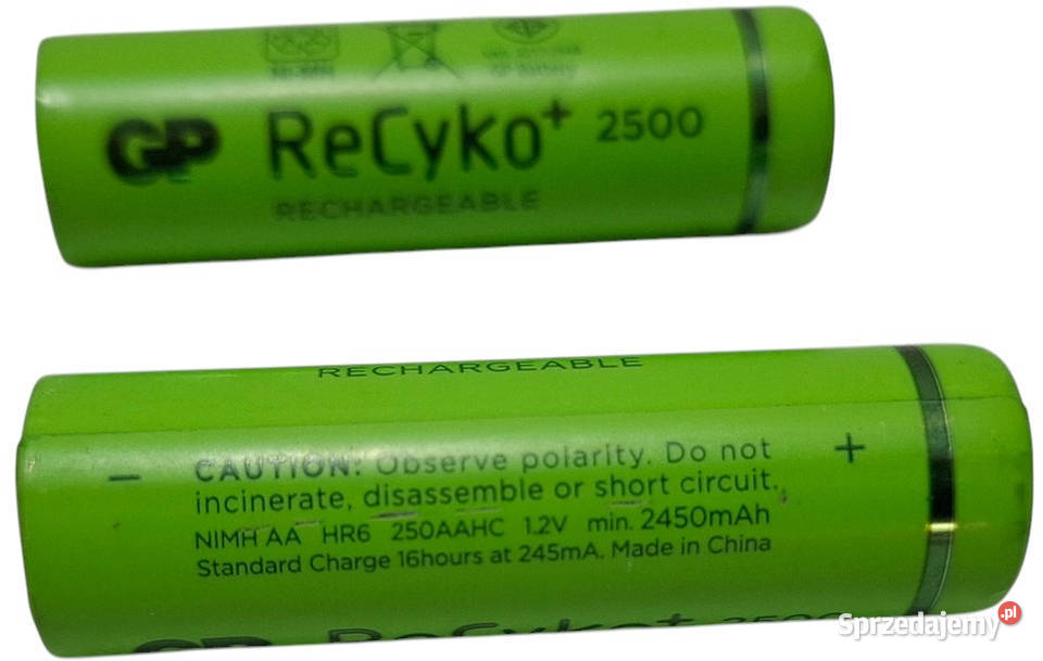 Akumulator GP AA 12V 2450mAh 2 stan nieznany śląskie Czeladź