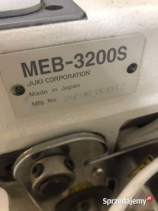 dziurkarka odzieżowa elektroniczna juki MEB 3200 Łódź sprzedam