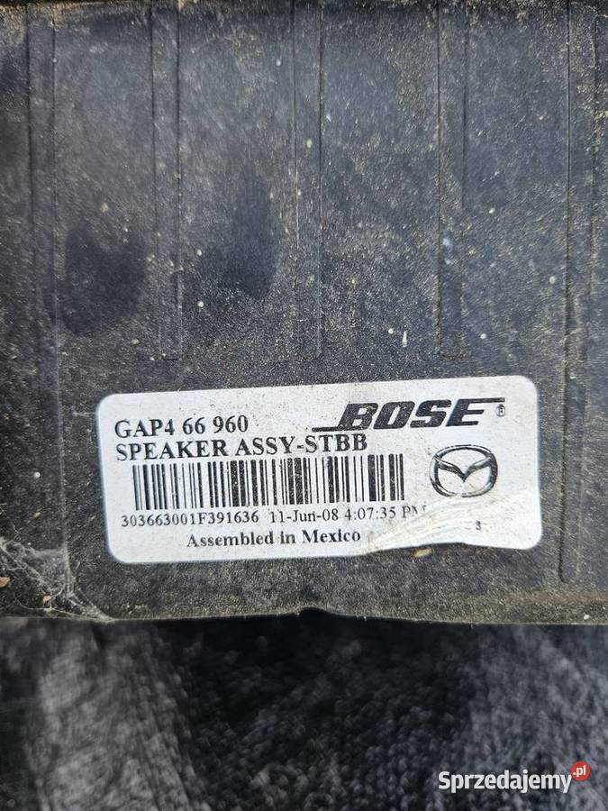 Części mazda 5 Stasin