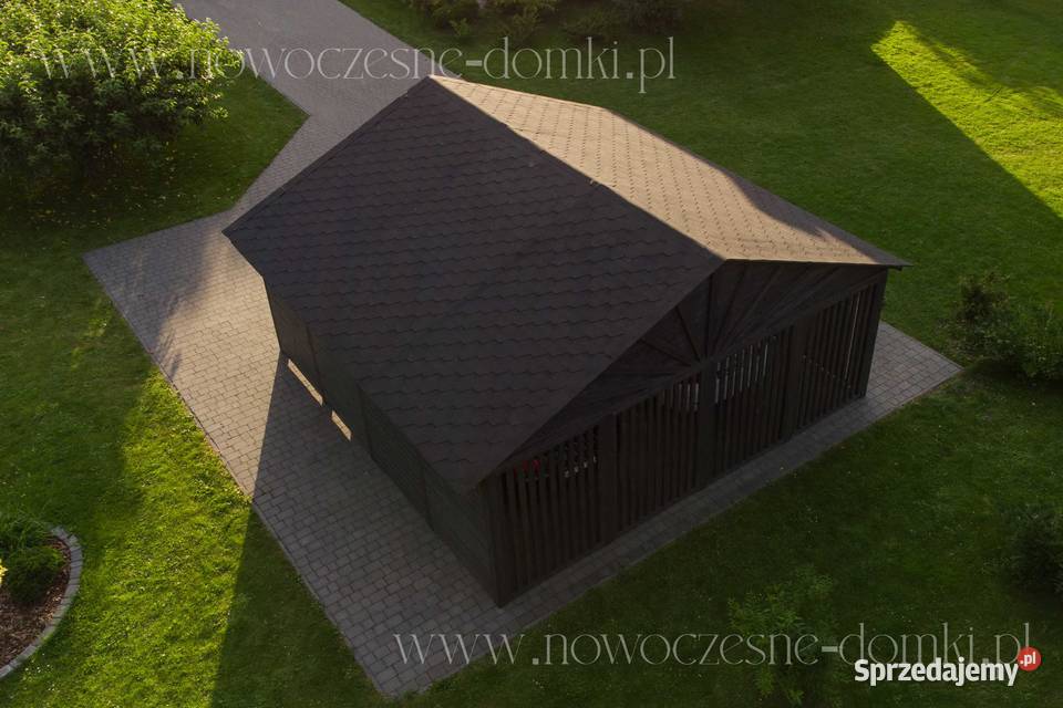 Wiata Samochodowa Drewniana San Marino XL 5x5m Olsztyn