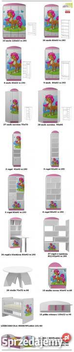 KUCYK 34 B10 biurko dziecięce 100x50 w74