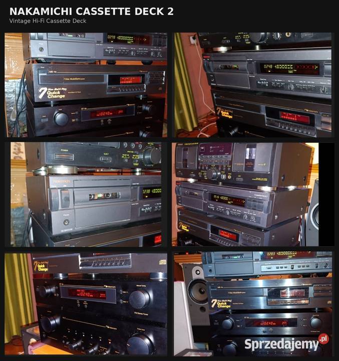 Magnetofon Nakamichi deck 2 podkarpackie sprzedam