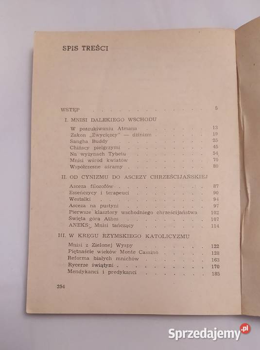 ŚWIAT MNICHÓW I ZAKONNIKÓW Jan Wierusz Kowalski Hajnówka sprzedam