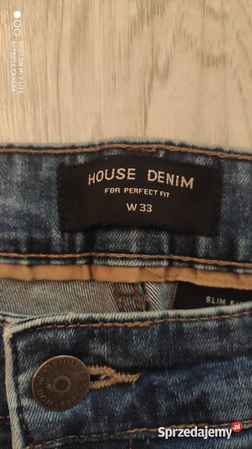 Sprzedam krótkie spodenki marki House Denim Rozmiar L Bydgoszcz sprzedam