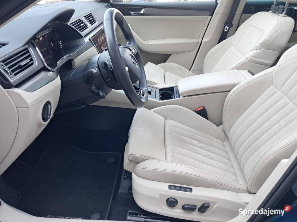 Skoda Superb 2022r 20 TDI 200 Matrix Kamera