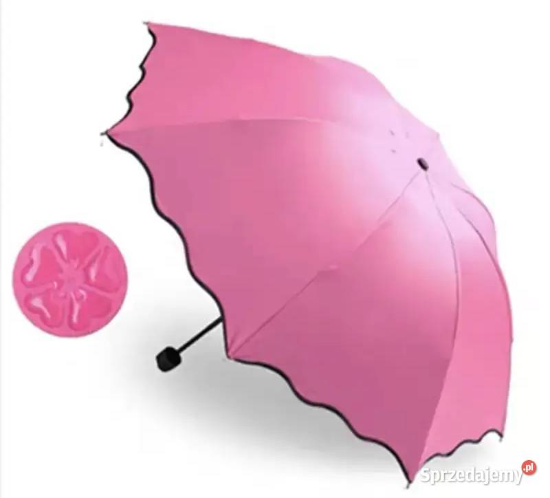 Parasolka Damska z Ochroną UV Różowa AS Płock sprzedam