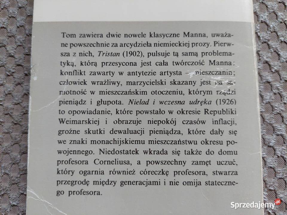 Tomasz Mann Tristan Kraków