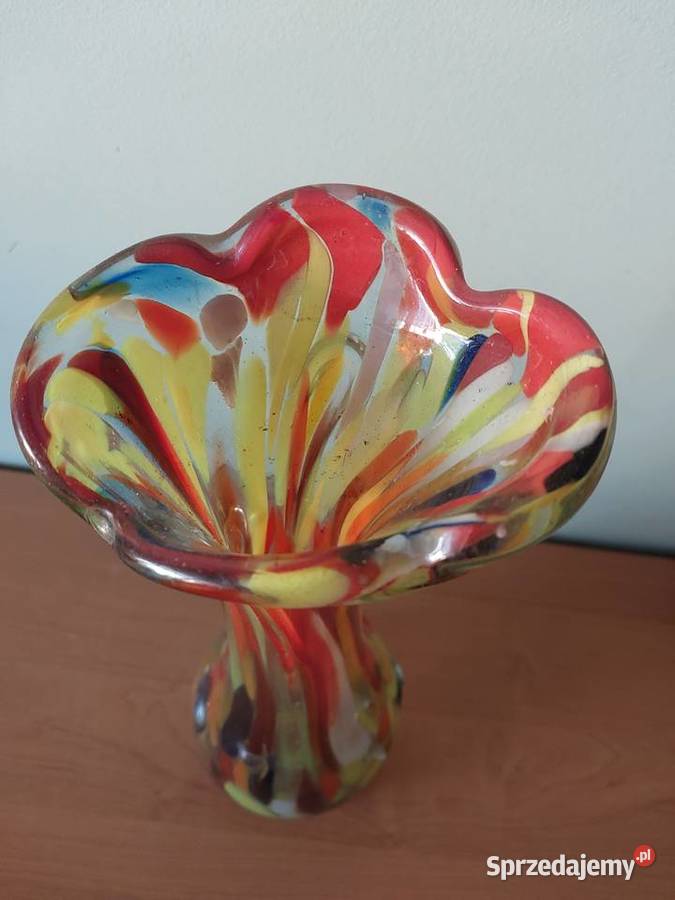 Zabytkowy wazon na kwiaty cięte wielkopolskie Piła