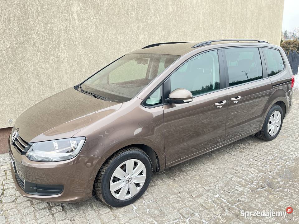 VW Sharann 20Tdi DSG 7 osób Hak światła przeciwmgielne wielkopolskie Rogoźno