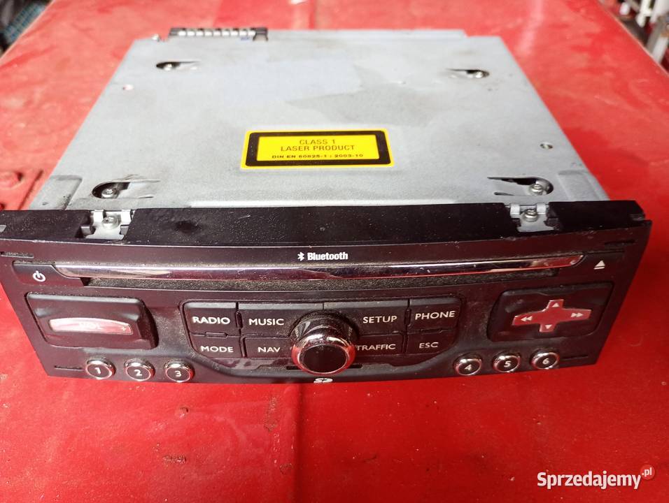 Radio nawigacja Peugeot 308 T7 96736746XT osobowe Udrzynek sprzedam