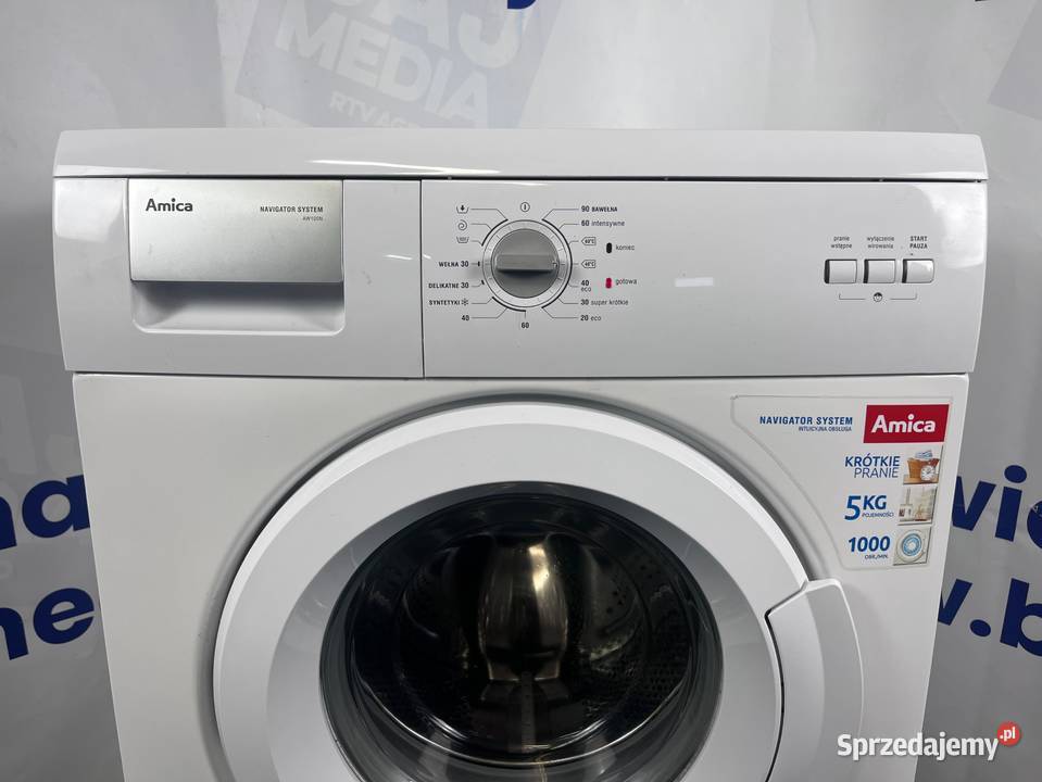 Pralka Amica Stan 5 1000 ob A DostawaGwarancja Wiejca
