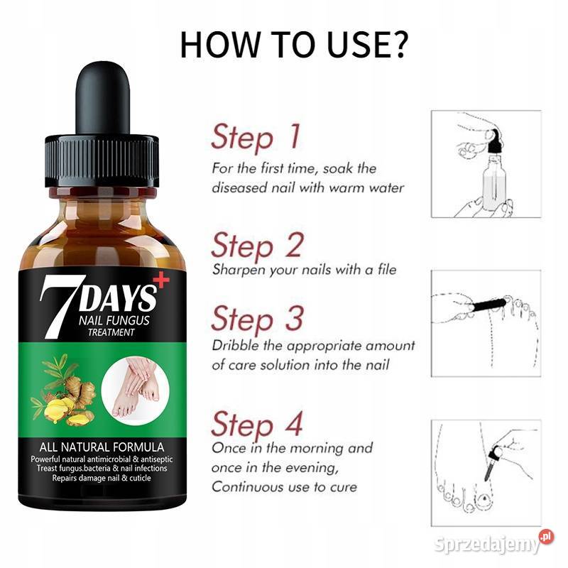 7days Serum przeciw grzybicy paznokci Płock sprzedam