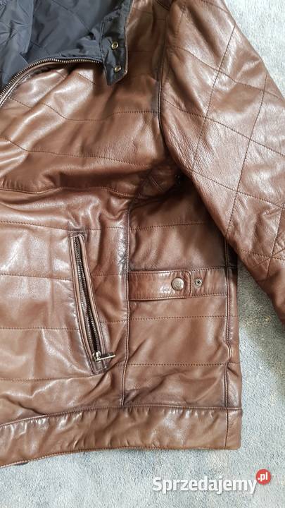 Massimo Dutti pikowana kurtka dwustronna 2w1 Rozmiar XL Chorzów