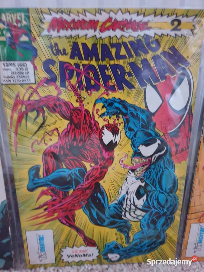 The Amazing SpiderMan Maximum Carnage 7 komiksów Książki i Podręczniki Gdynia