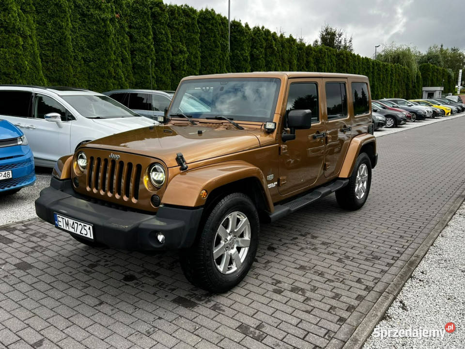 Jeep Wrangler Unlimited 38 Sahara 70th tempomat wielkopolskie Baranowo