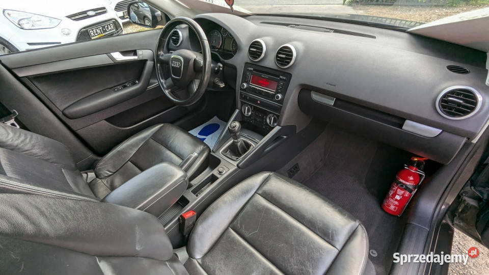 Audi A3 16TDi Sportback OPŁACONY Bezwypadkowy 214356km śląskie Częstochowa sprzedam