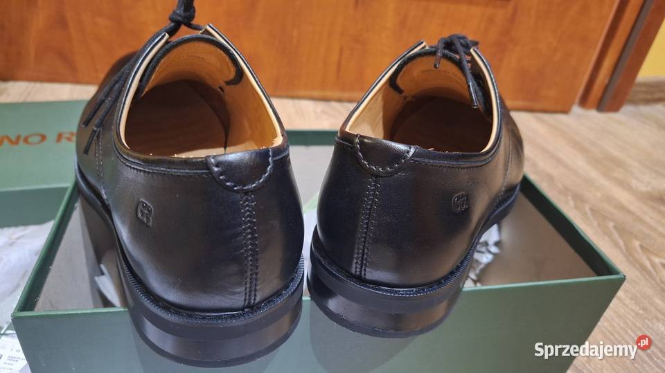 Gino Rossi męskie półbuty wizytowe 43 czarne Legionowo sprzedam