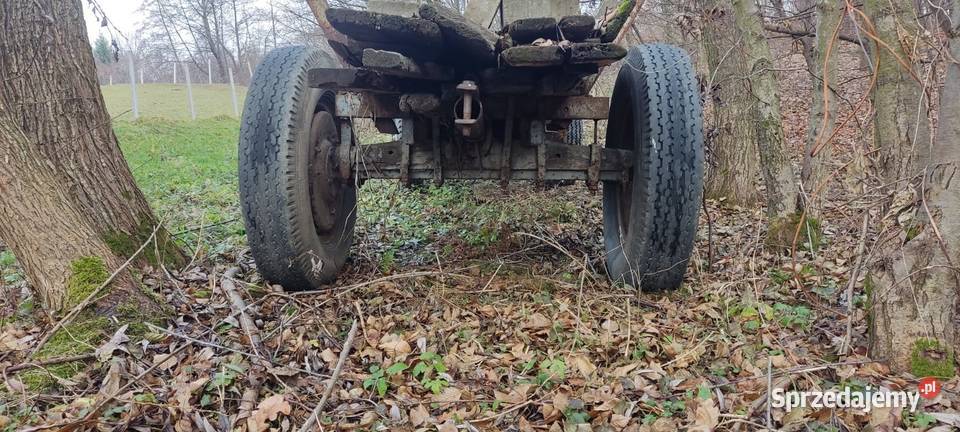 Sprzedam solidny wóz do traktora mocna rama nieuszkodzony małopolskie Pleśna