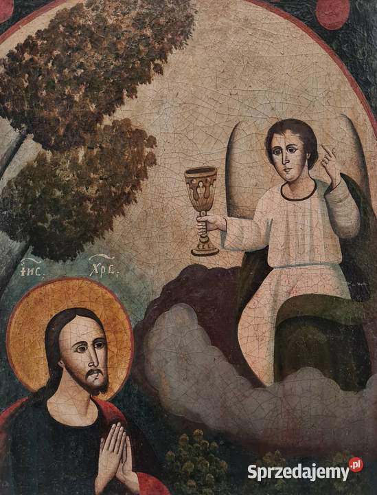 Ikona Jezus Chrystus Modlitwa w ogrodzie Warszawa