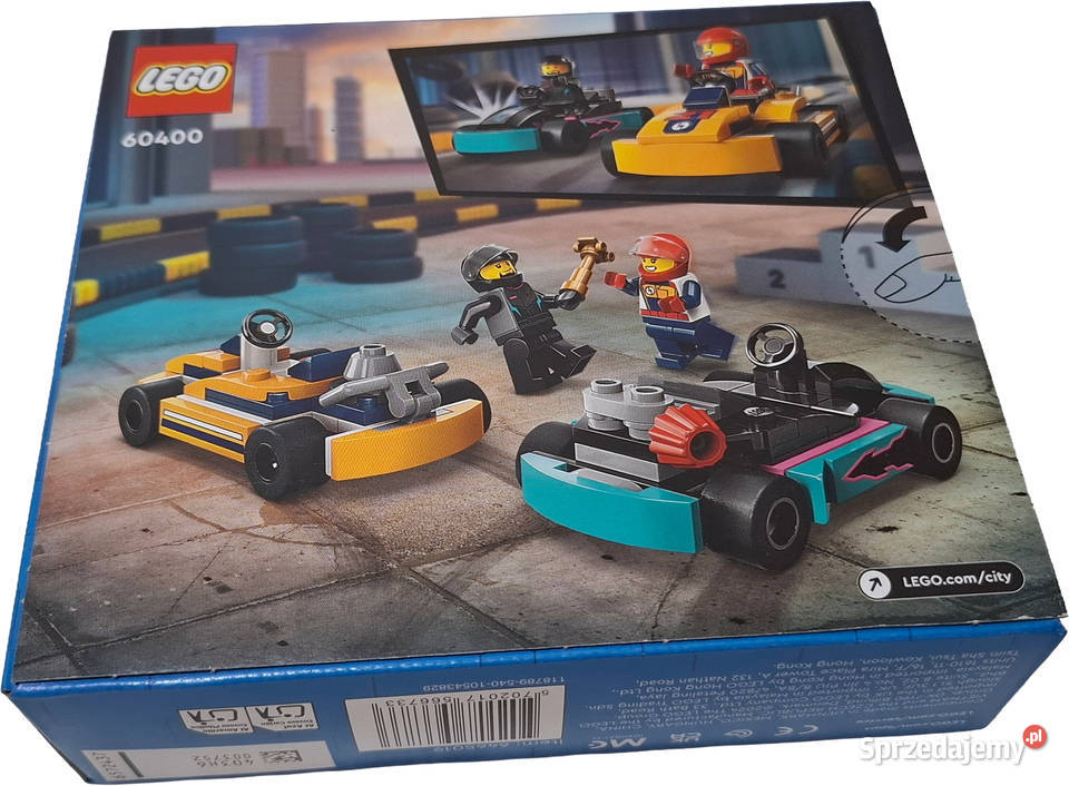 Klocki Lego City Gokarty i kierowcy wyścigowi Klocki Czeladź