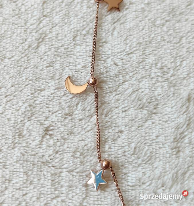 Nowy naszyjnik gwiazdy księżyce gwiazdki Szczecin
