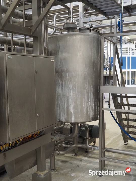Linia do pasteryzacji śmietanki Alfa Laval Tetra