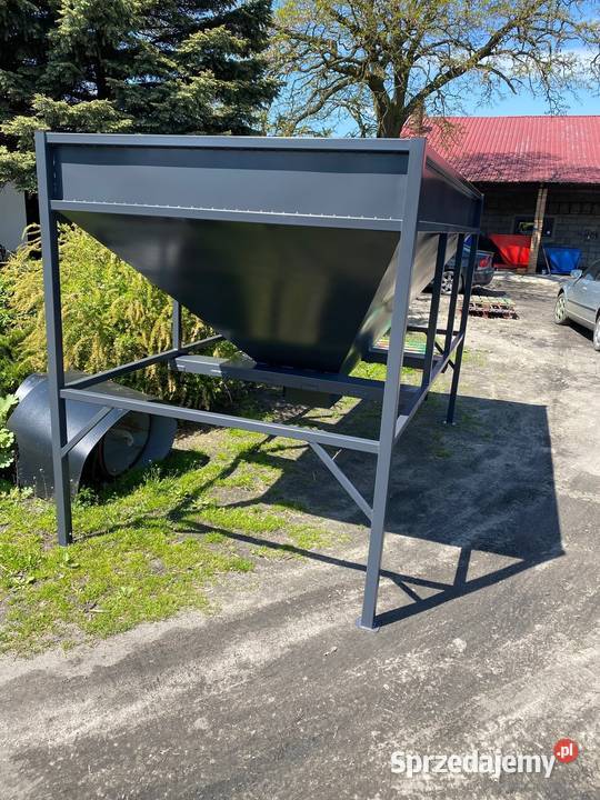 Kosz zasypowy paczkarka Bufor przyjęciowy do big Magazynowanie Biznes i Przemysł Niedrzew Pierwszy