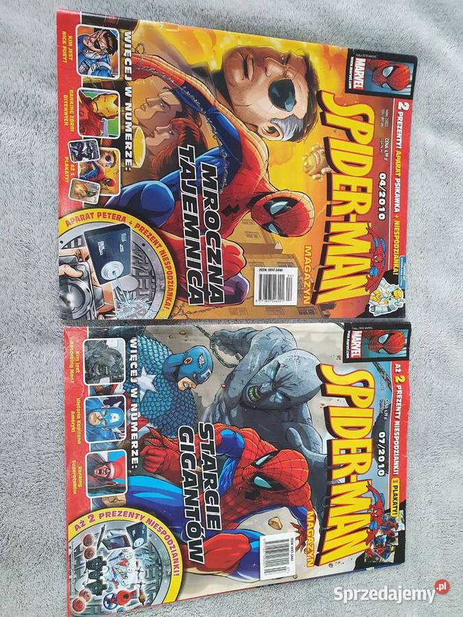 SpiderMan zestaw 9 komiksów dzieci Gdynia